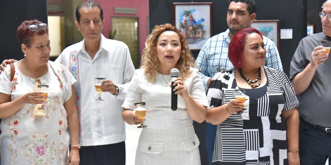 Inauguran en el Congreso exposición pictórica de paisajes del valle de Orizaba