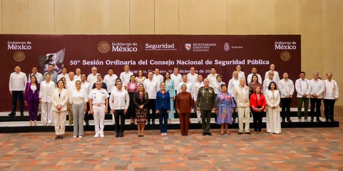 PRESIDENTA CLAUDIA SHEINBAUM HACE LLAMADO A GOBERNADORES Y GOBERNADORAS A TRABAJAR EN COORDINACIÓN A FAVOR DE LA SEGURIDAD EN EL PAÍS