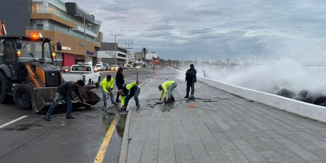 Fuerzas de Tarea de Boca del Río atienden más de 64 reportes derivados del Frente Frío 14