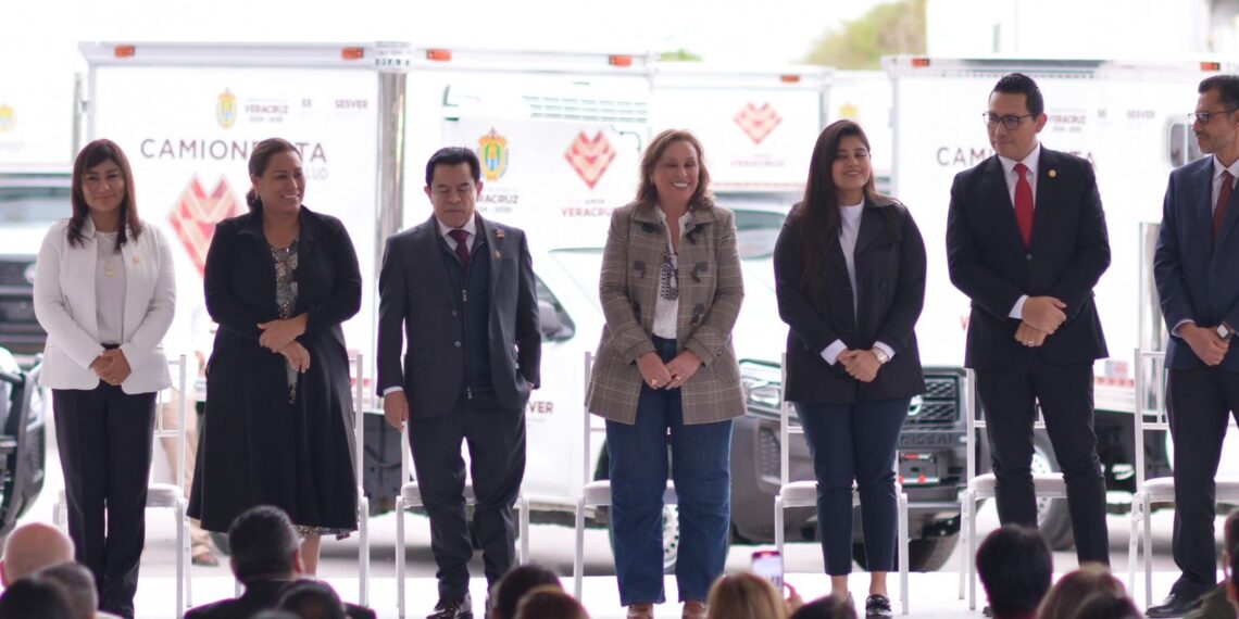 Gobernadora Rocío Nahle pone en marcha el programa Camionetitas de la Salud