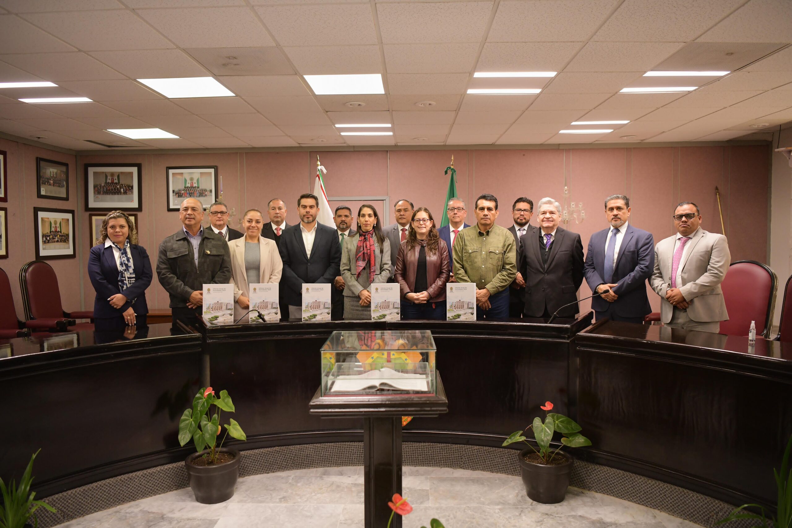 Cumple Presidencia del Congreso recepción del Informe Anual de la FGE