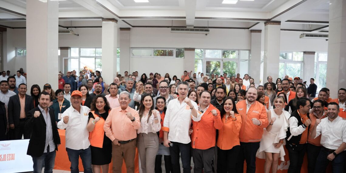 Se realizó la instalación del Consejo Estatal de Movimiento Ciudadano encabezado por Dante Delgado Morales.