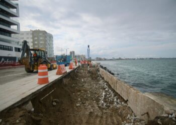 Gobierno estatal rehabilita socavón de Boca del Río