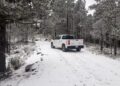 Se registra la primera nevada en Perote