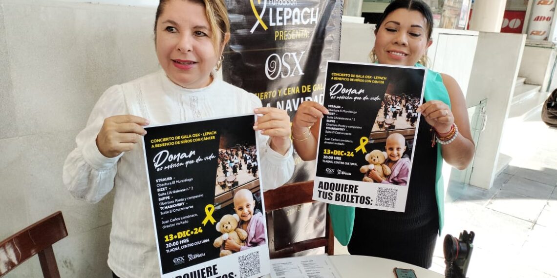 Fundación LEPACH invita alConcierto navideño para apoyar a niños con cáncer