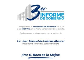 Alcalde JM Unánue invita a acompañarlo a su Tercer Informe de Gobierno