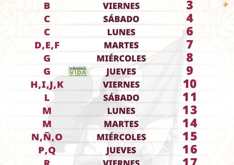 Arranca la dispersión del primer bimestre del año del Programa de Adultos Mayores y Personas con Discapacidad