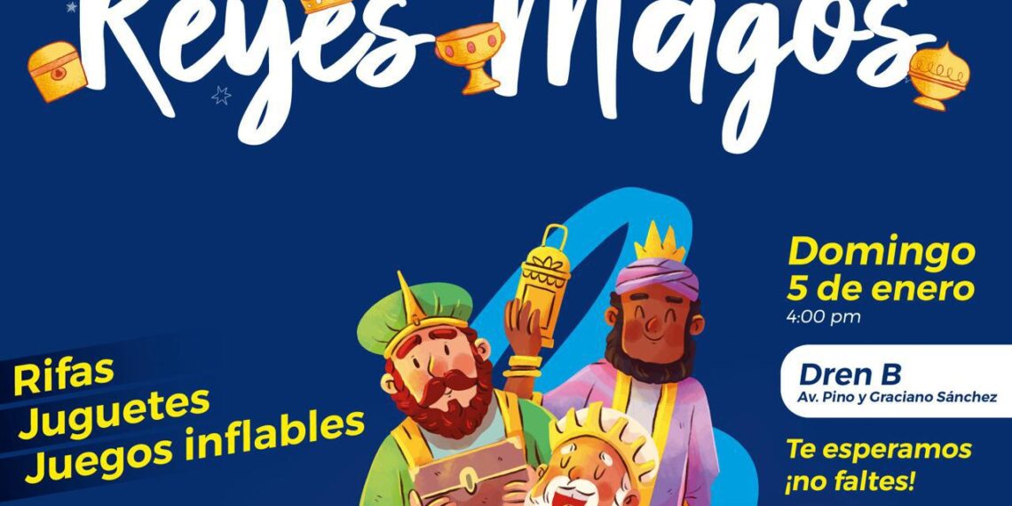 Alcalde JM Unánue invita a familias boqueñas a celebrar el tradicional Día de Reyes