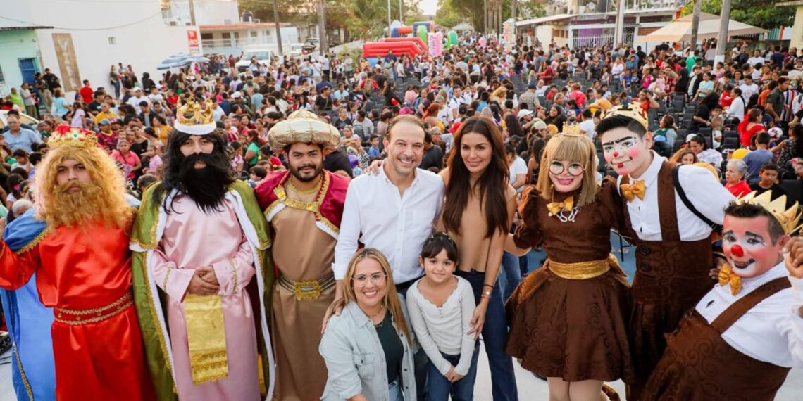 Celebra Alcalde JM Unánue a más de 3 mil personas por el Día de Reyes