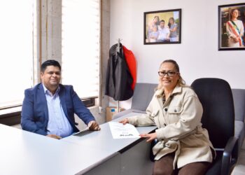 Revisan diputado y titular de la CEDHV detalles previos a comparecencia