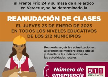 Se reactivan clases este jueves 23 de enero