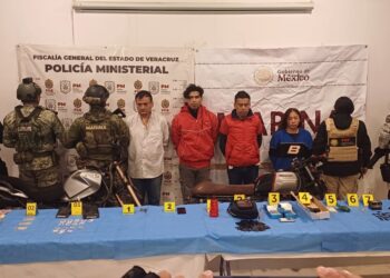 SEDENA y Guardia Nacional, apoyan a la FGE en la ejecución de cateos en el municipio de Córdoba