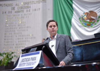 Desde el Congreso de Veracruz, Rafa Fararoni pide liberación de Mafer Turrent