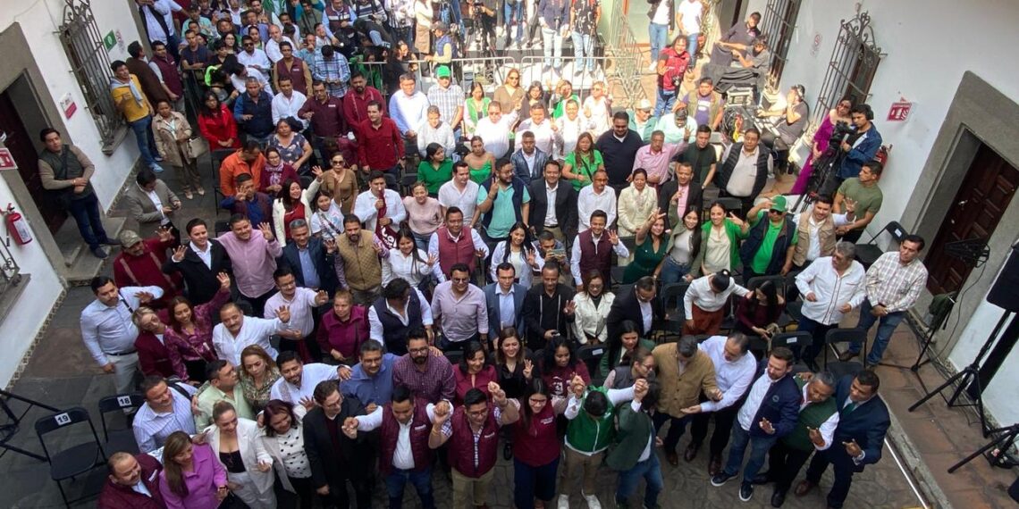 Encabeza Esteban Ramírez Zepeta el registro de la coalición “Sigamos Haciendo Historia” en Veracruz