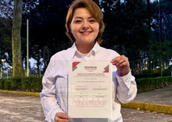 Se registra la joven Susana Vázquez como aspirante a la alcaldía de Huatusco por MORENA