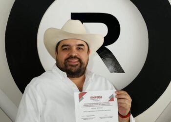 Roberto San Román Solana se registra en la interna de Morena como aspirante a la alcaldía de Tantoyuca