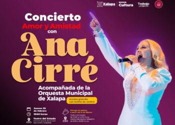 Ana Cirré, en Xalapa