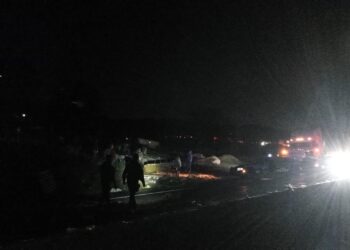 Accidente en la autopista de Xalapa-Perote durante la madrugada de este martes