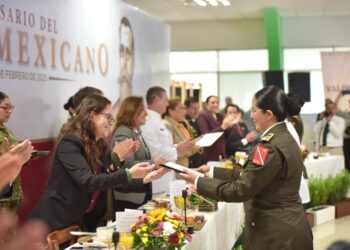 Congreso de Veracruz, presente en conmemoración del Ejército Mexicano
