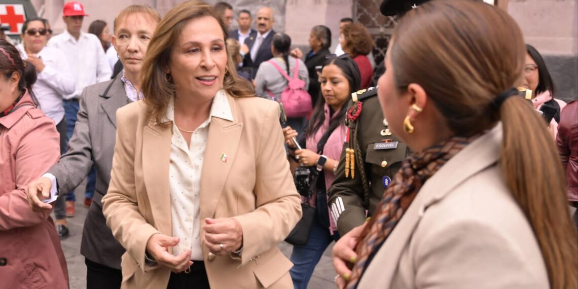 Gobernadora Rocío Nahle asegura el derecho a la libre expresión de las y los maestros