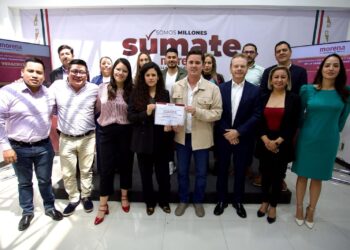 Dirigencia Nacional de Morena designa a Rafa Fararoni como promotor de la Cuarta Transformación en San Andrés Tuxtla