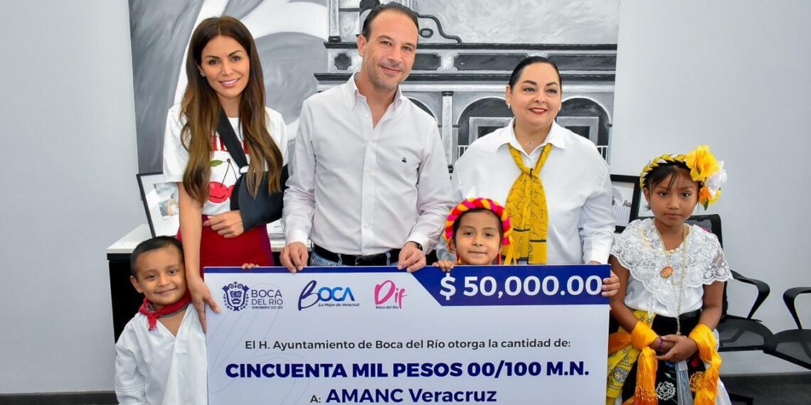 Reconoce Alcalde JM Unánue labor de AMANC a favor de niñas y niños con cáncer