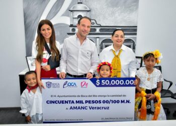 Reconoce Alcalde JM Unánue labor de AMANC a favor de niñas y niños con cáncer