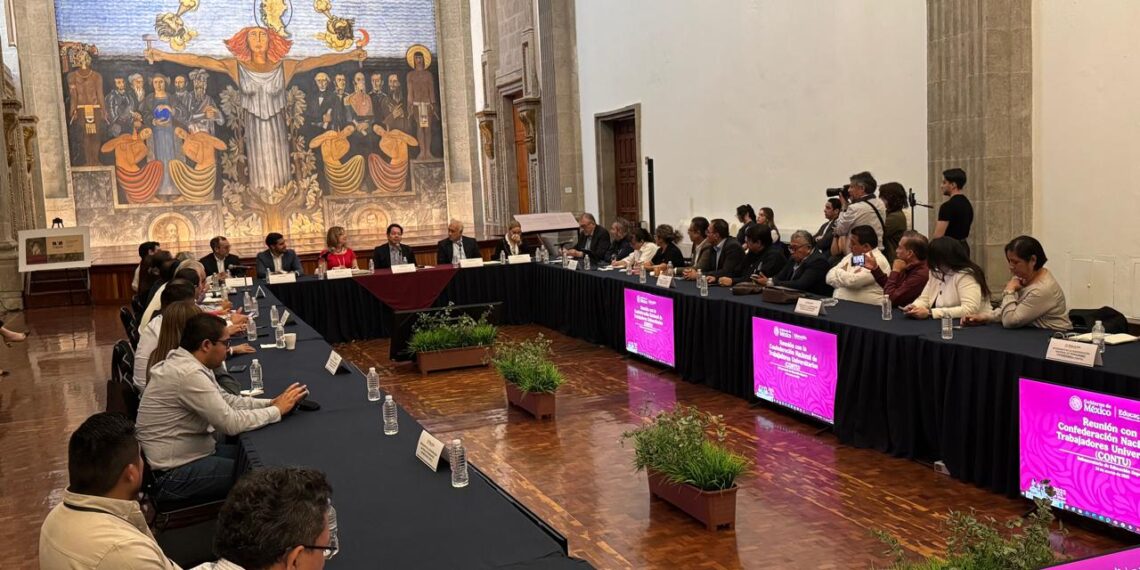 Solicita CONTU a Mario Delgado apoyar sistema de pensiones de universidades públicas