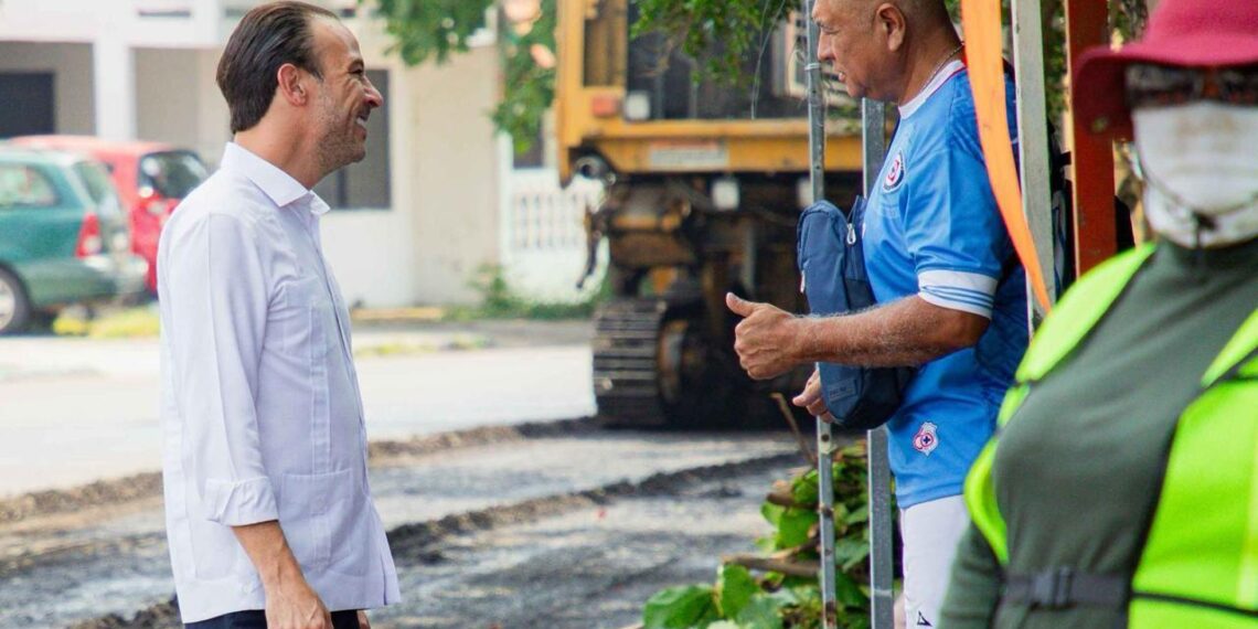 Alcalde JM Unánue continúa mejorando la infraestructura vial de Casas Tamsa