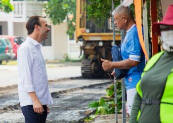 Alcalde JM Unánue continúa mejorando la infraestructura vial de Casas Tamsa