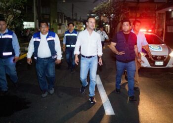 Alcalde JM Unánue entrega obra de rehabilitación de la calle Mar Cantábrico