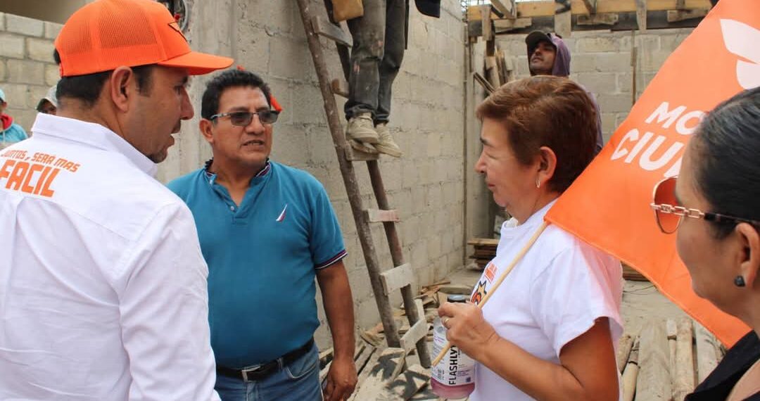 Con Edson Corona, la Fuerza Naranja mueve conciencias en Coatepec