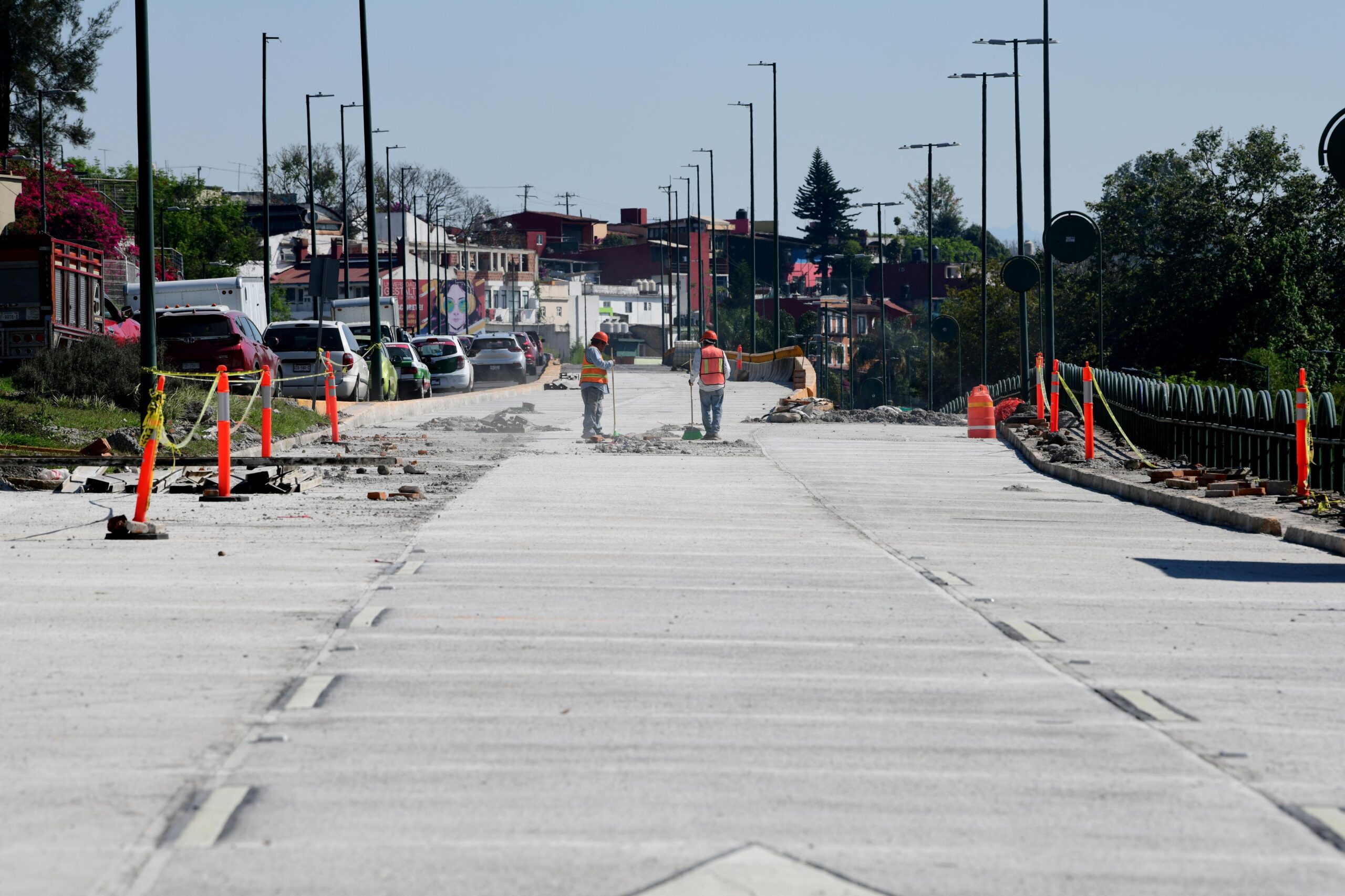 Obras de pavimentación se entregarían antes de lo programado