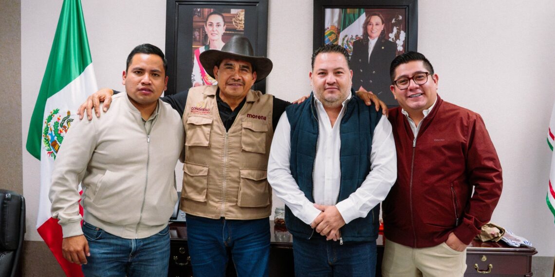 Se suma el diputado Luis Vicente Aguilar Castillo a la bancada de Morena en el Congreso del Estado