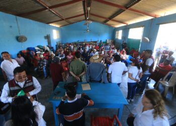 En El Popotal de San Andrés Tuxtla se suman a afiliación masiva de Morena