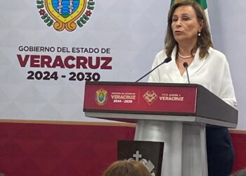 Advierte la gobernadora, Uber y Didi no están autorizados para operar en Veracruz