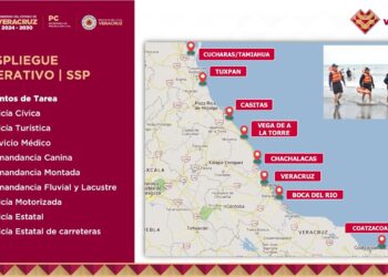 Alrededor de 3 mil elementos desplegados en Operativo Semana Santa