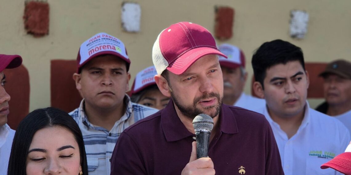 Este 01 de junio pide diputado local votar por MORENA para el proceso municipal