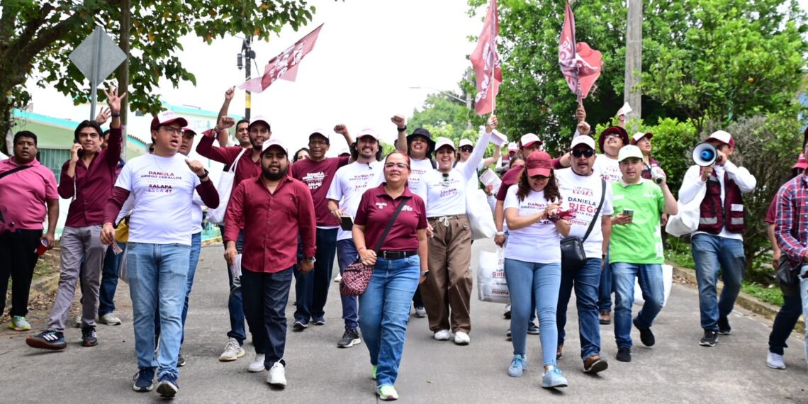 Con paso firme, Daniela Griego sigue avanzando en la preferencia electoral; la reconocen como la próxima alcaldesa de Xalapa