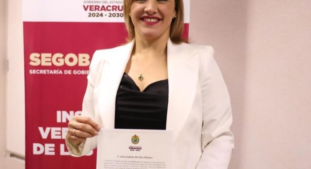 Gobernadora Rocío Nahle designa a Zaira Fabiola del Toro nueva titular del IVM