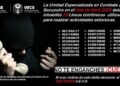 UECS detectó e inhabilitó 23 líneas telefónicas utilizadas para la extorsión en abril