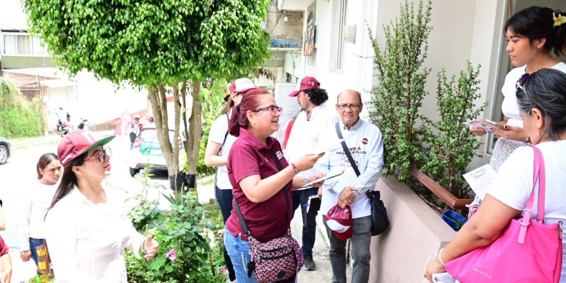 En Xalapa crece el interés de la ciudadanía por el proyecto de Daniela Griego; la seguridad es uno de los ejes rectores