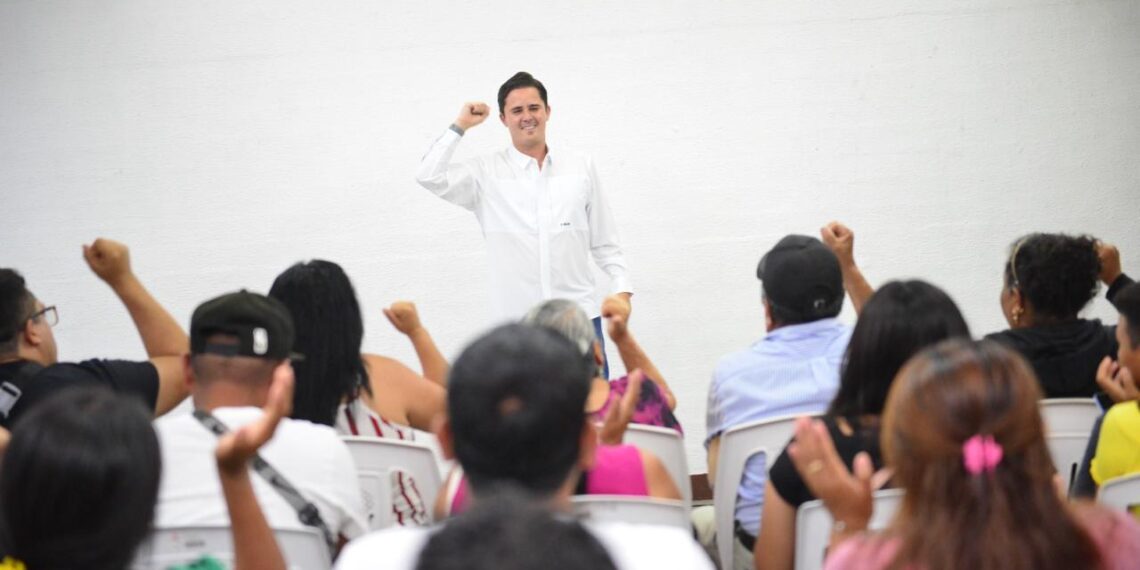 Con el apoyo de la base morenista San Andrés Tuxtla seguirá transformándose: RF