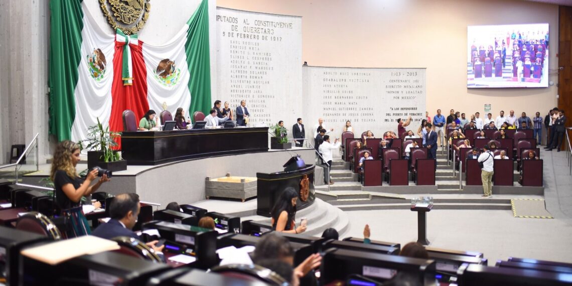 Avala Congreso reformas propuestas por la gobernadora de Veracruz