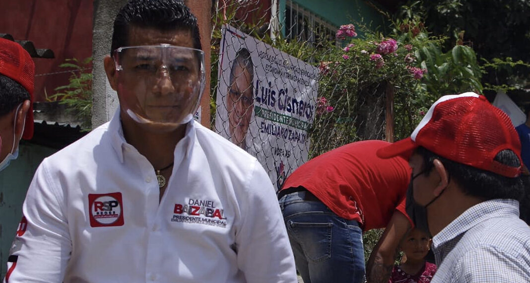 Población de Emiliano Zapata, expresa su descontento hacia Baizabal.