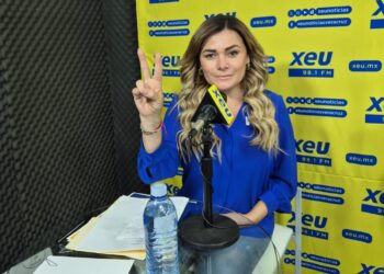 Gana Maryjose Gamboa debate de candidatos de estación radiofónica