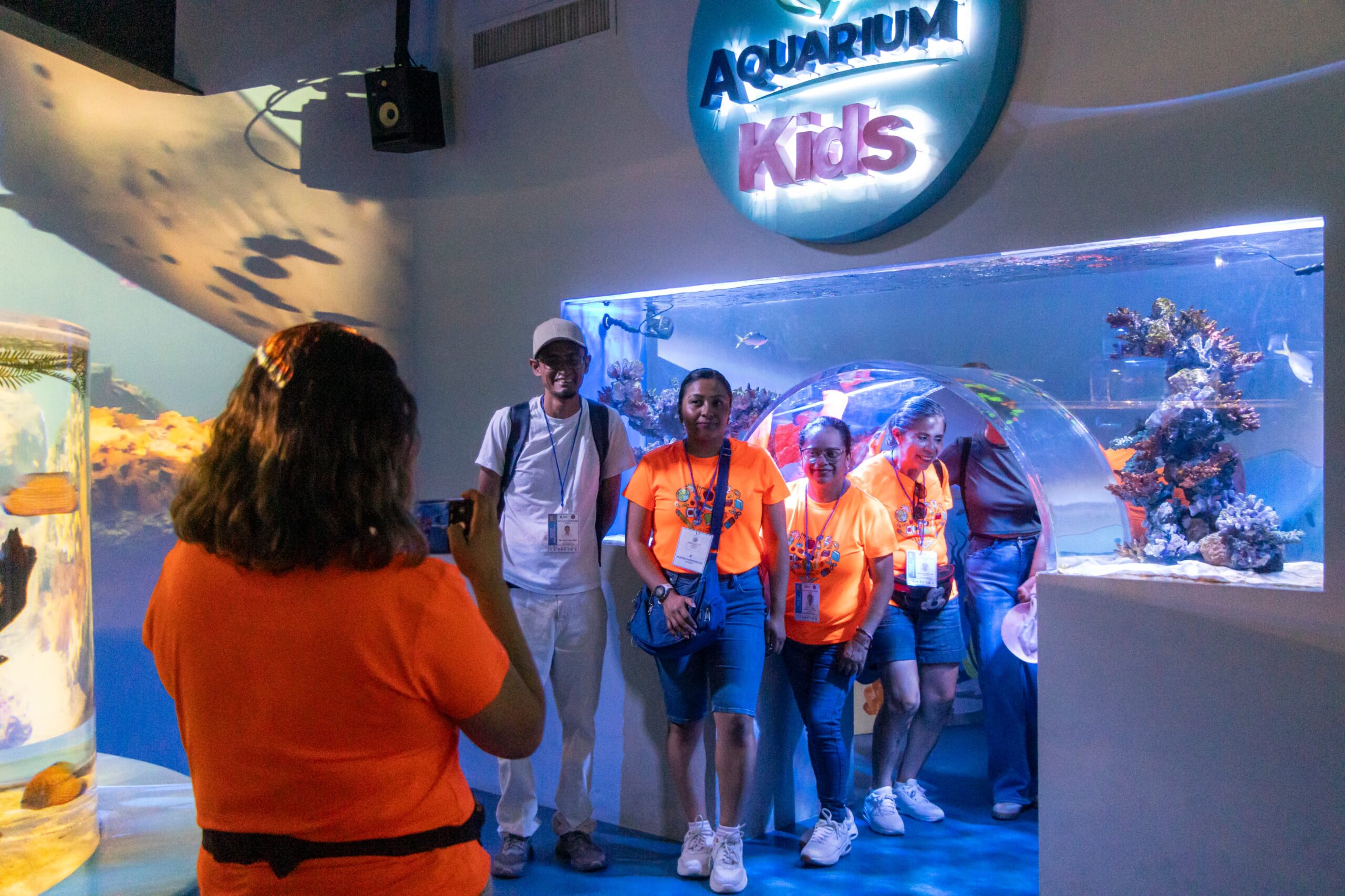 Disfrutan miles del Martes Gratis en Aquarium del Puerto de Veracruz