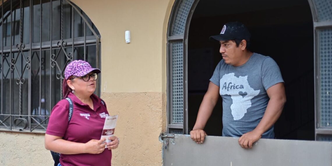 La ciudadanía sí reconoce la transformación que se vive en Xalapa; “arrasaremos en las urnas”: Daniela Griego