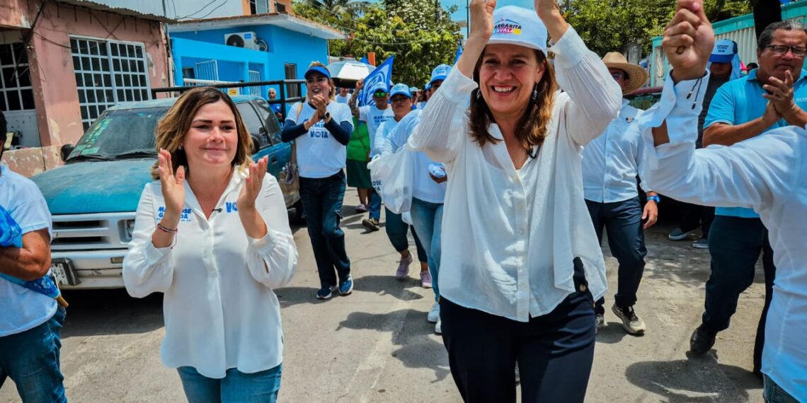 Cierra campaña Maryjose Gamboa junto a Margarita Zavala
