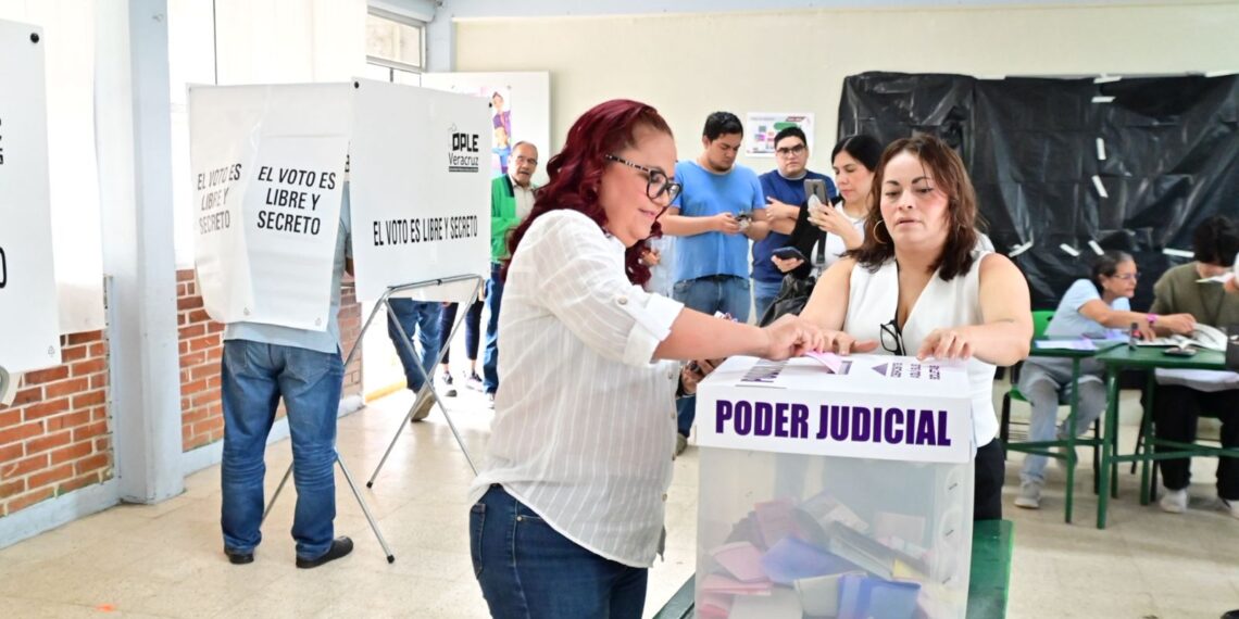 Destaca Daniela Griego ambiente de buen ánimo en la jornada cívica democrática